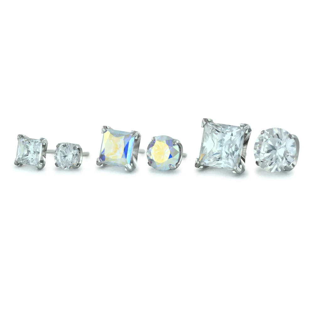 Titanium Princess Cut Gems - Image 6