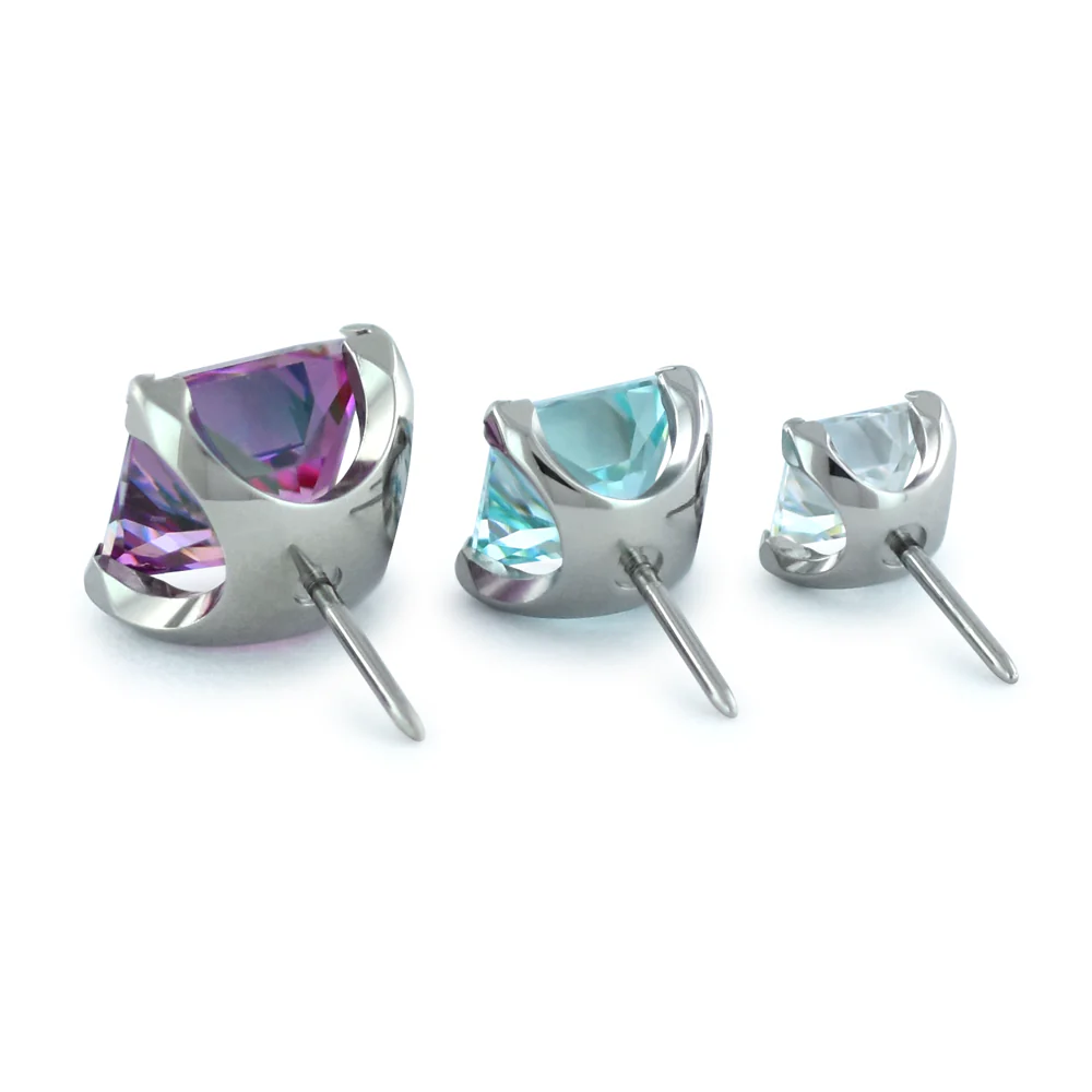 Titanium Princess Cut Gems - Image 7